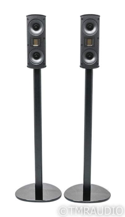 GoldenEar SuperSat 3 Satellite Speakers; Super Stat 3; Black Pair w/ Stands