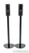 GoldenEar SuperSat 3 Satellite Speakers; Super Stat 3; Black Pair w/ Stands