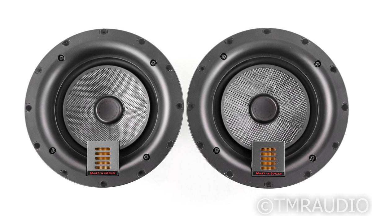 Martin Logan MC8 8" In-Ceiling Speakers; MC-8; Pair (Unused)