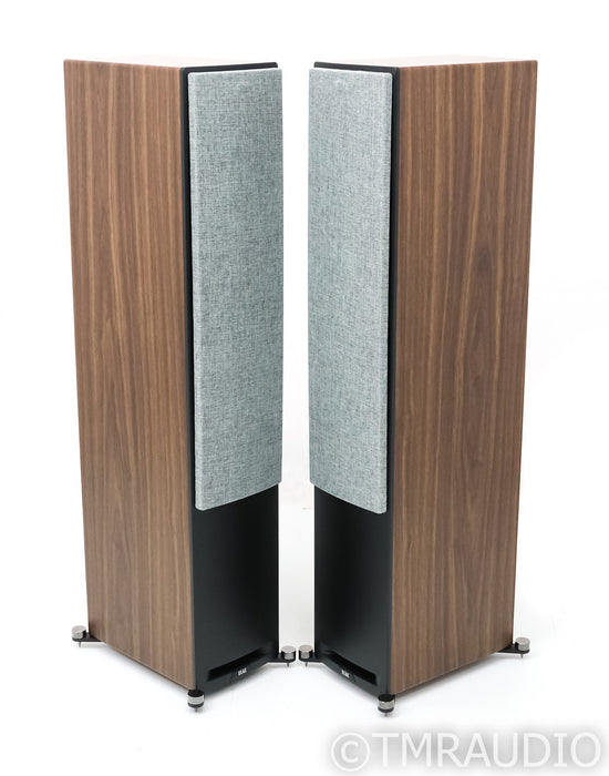 Elac Uni-Fi Reference UFR52 Floorstanding Speakers; Walnut Pair (Open Box)