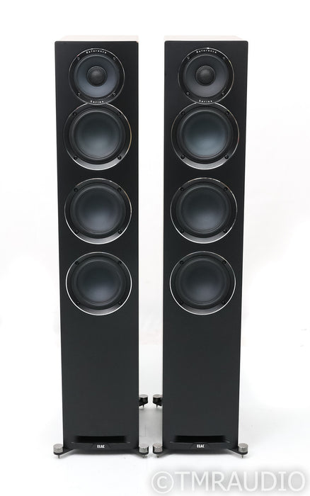 Elac Uni-Fi Reference UFR52 Floorstanding Speakers; Walnut Pair (Open Box)