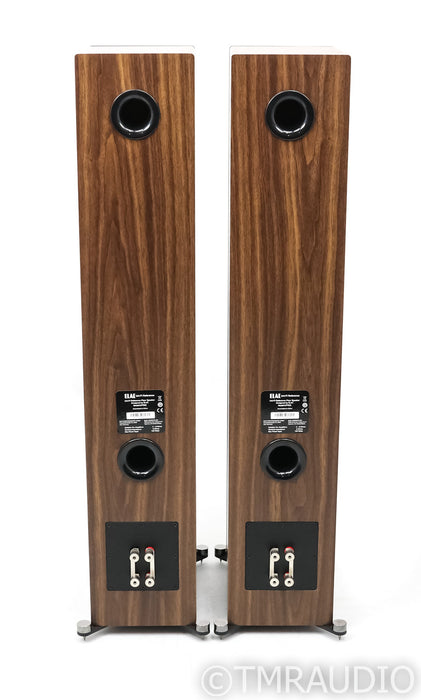 Elac Uni-Fi Reference UFR52 Floorstanding Speakers; Walnut Pair (Open Box)