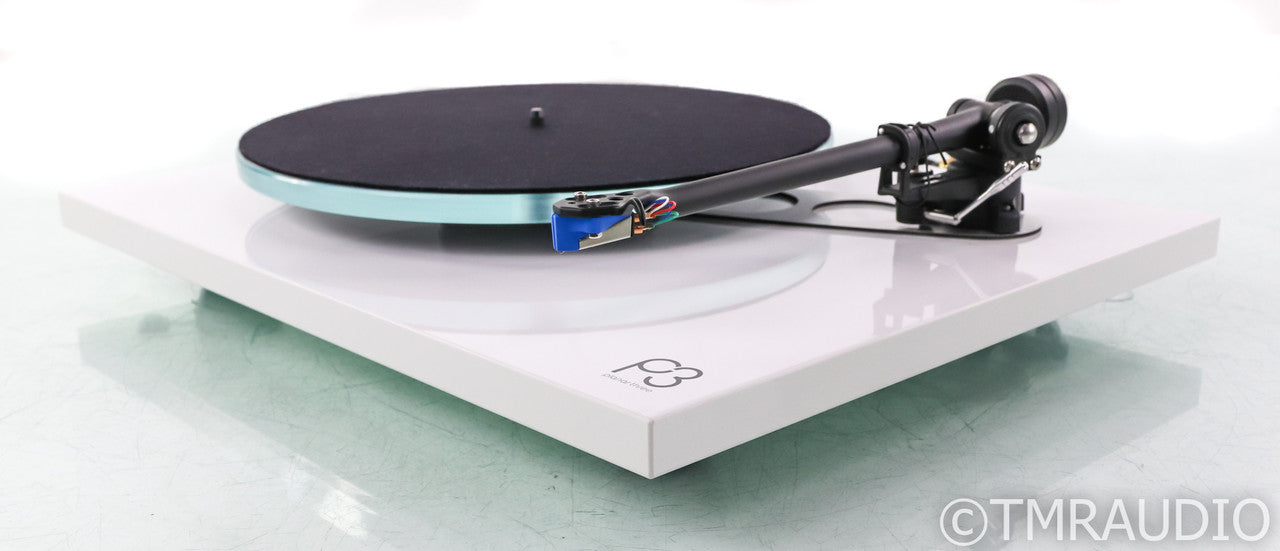 Rega Planar 3 Turntable; RB300 Tonearm; Elys 2 MM Cartridge