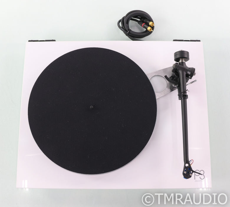 Rega Planar 3 Turntable; RB300 Tonearm; Elys 2 MM Cartridge