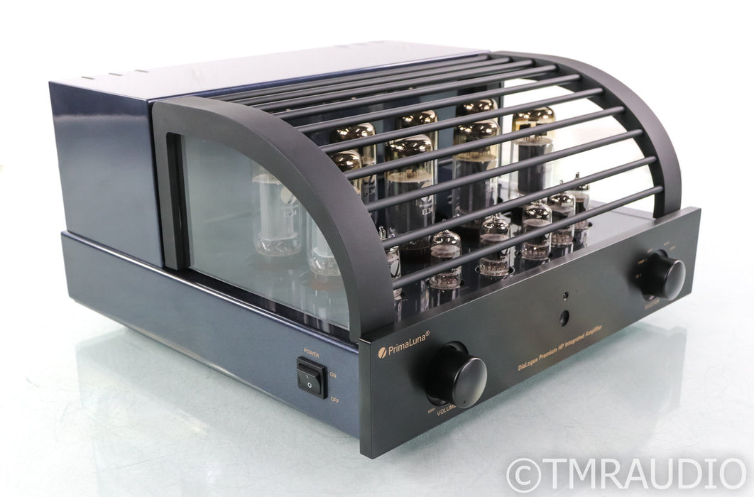 PrimaLuna DiaLogue Stereo Tube Integrated Amplifier; Premium HP; Remote; Black