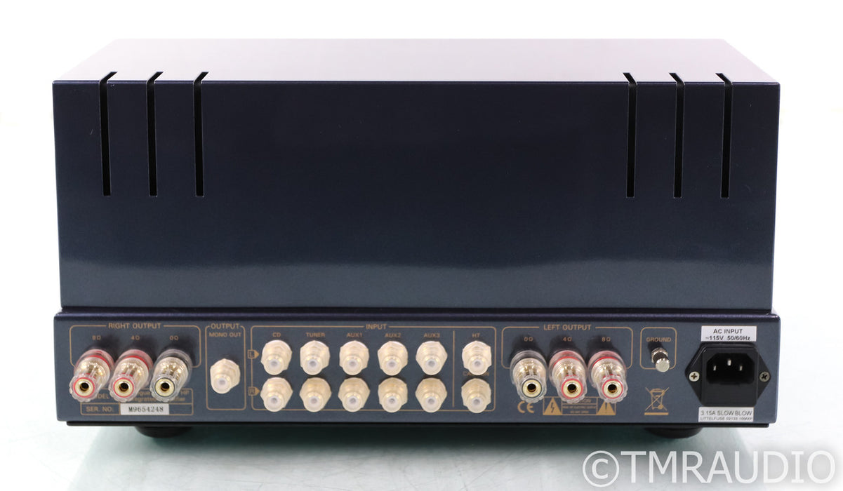 PrimaLuna DiaLogue Stereo Tube Integrated Amplifier; Premium HP; Remote; Black