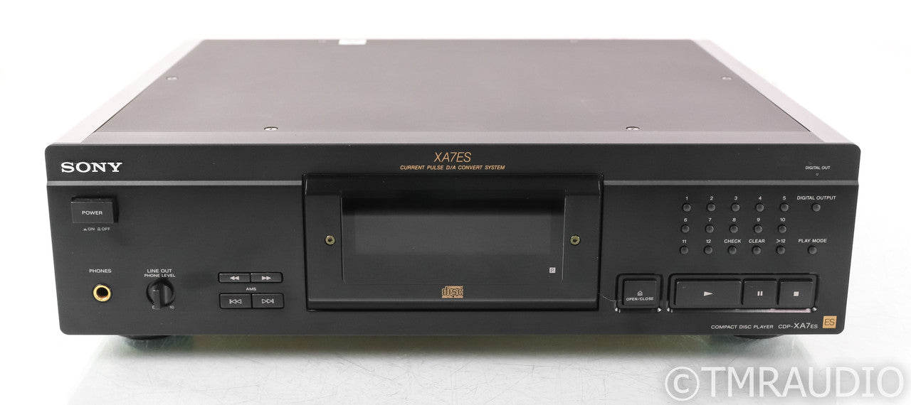 Sony CDP-XA7ES CD Player; CDPXA7ES; Remote