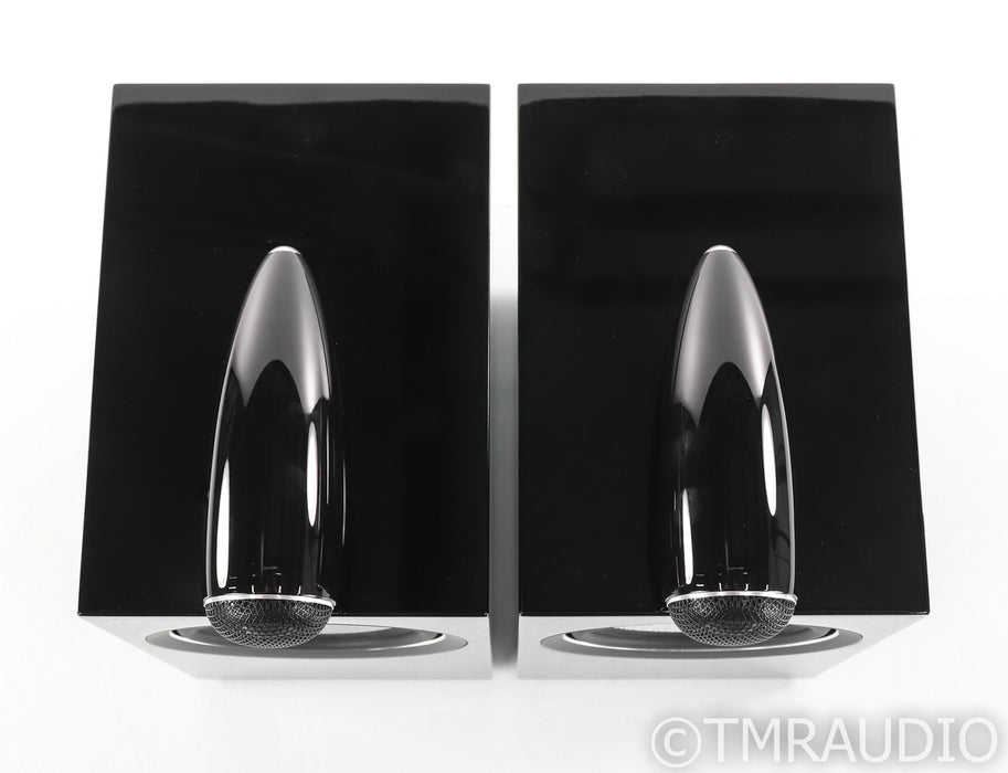 B&W 705 S2 Bookshelf Speakers; Gloss Black Pair