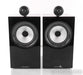 B&W 705 S2 Bookshelf Speakers; Gloss Black Pair