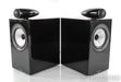 B&W 705 S2 Bookshelf Speakers; Gloss Black Pair