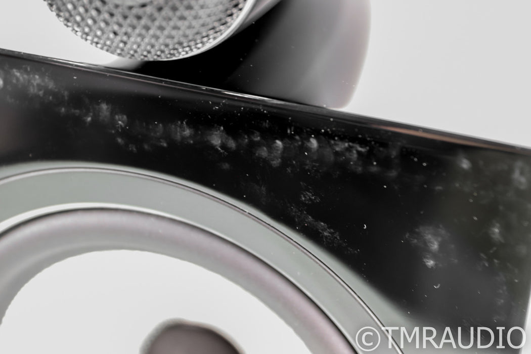 B&W 705 S2 Bookshelf Speakers; Gloss Black Pair