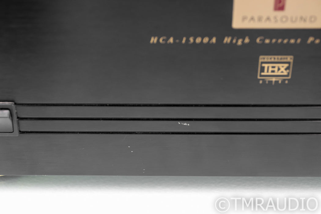 Parasoun HCA-1500A Stereo Power Amplifier; Black; HCA1500A
