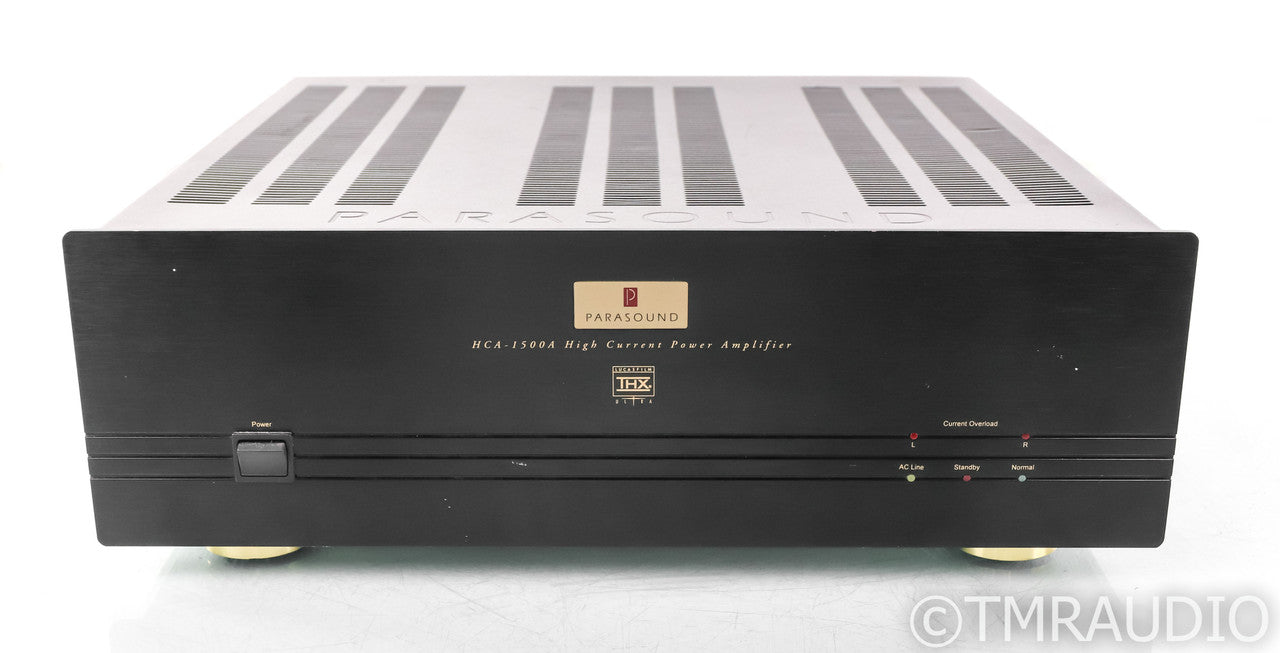 Parasoun HCA-1500A Stereo Power Amplifier; Black; HCA1500A