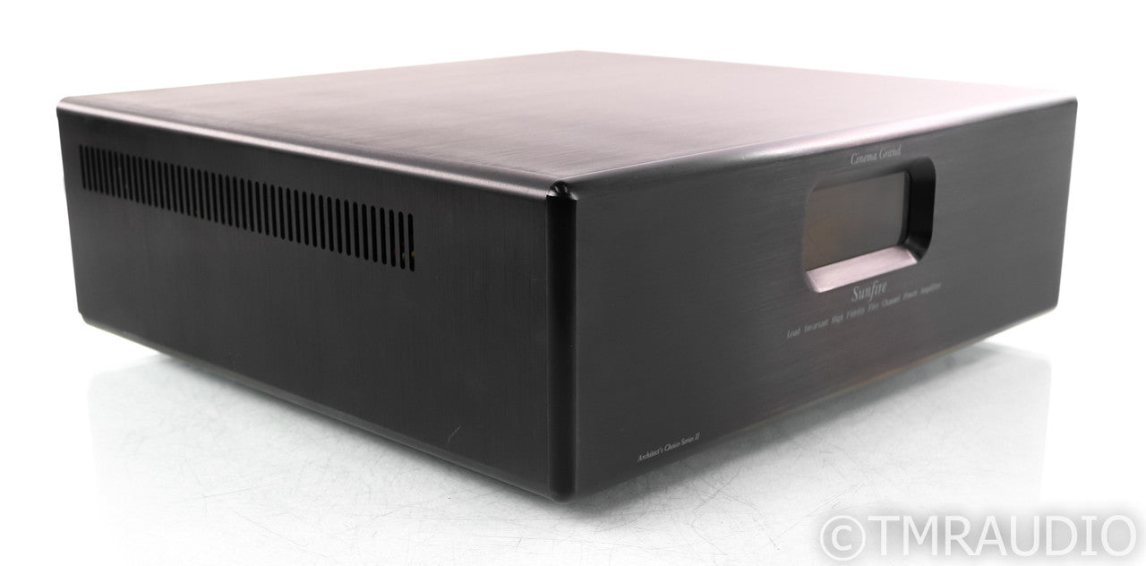 Sunfire Cinema Grand Architect's Choice Series II; Black; Series 2