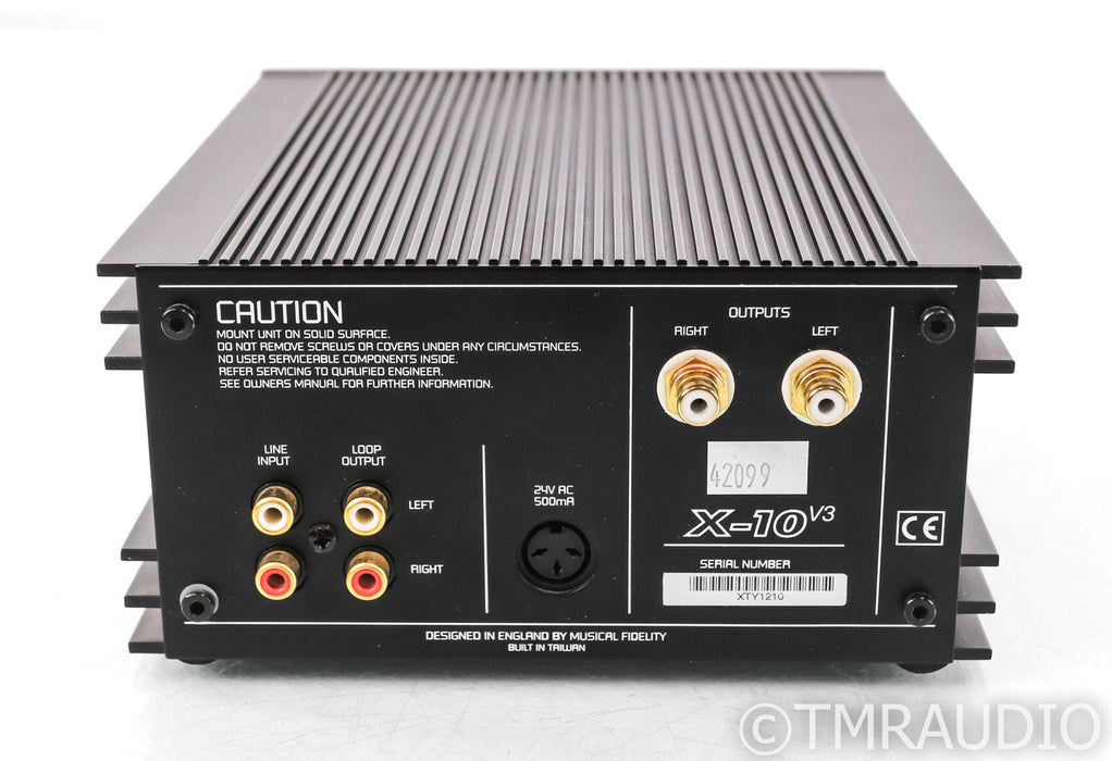 Musical Fidelity X-10 V3 Tube Output Buffer; X10V3