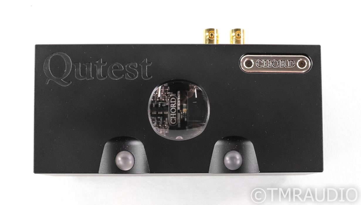 Chord Electronics Qutest DAC; D/A Converter; Black