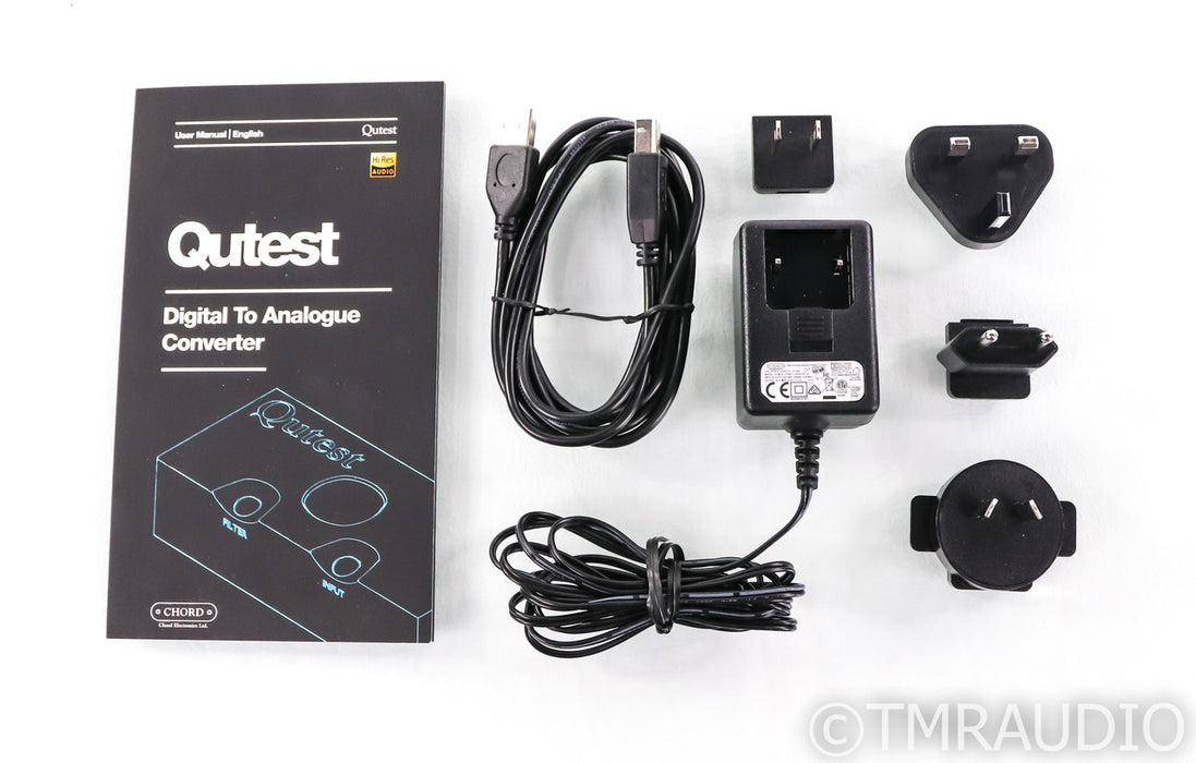 Chord Electronics Qutest DAC; D/A Converter; Black