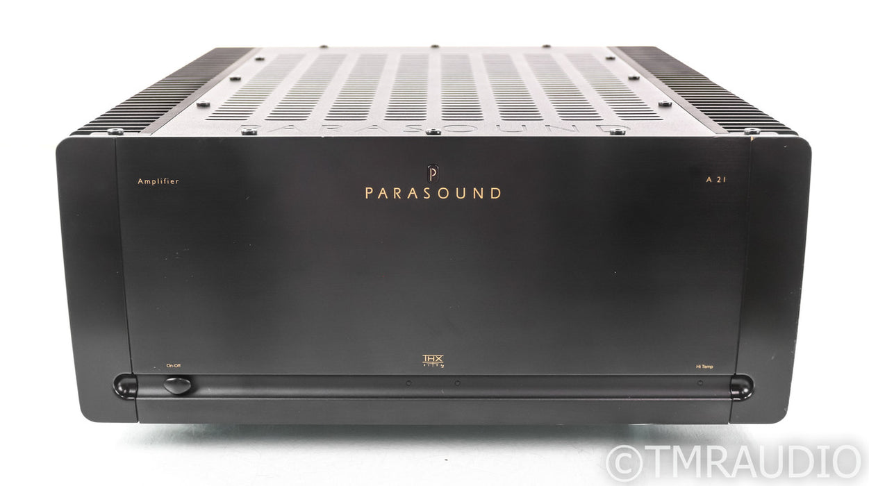 Parasound A 21 Stereo Power Amplifier; A21; Black