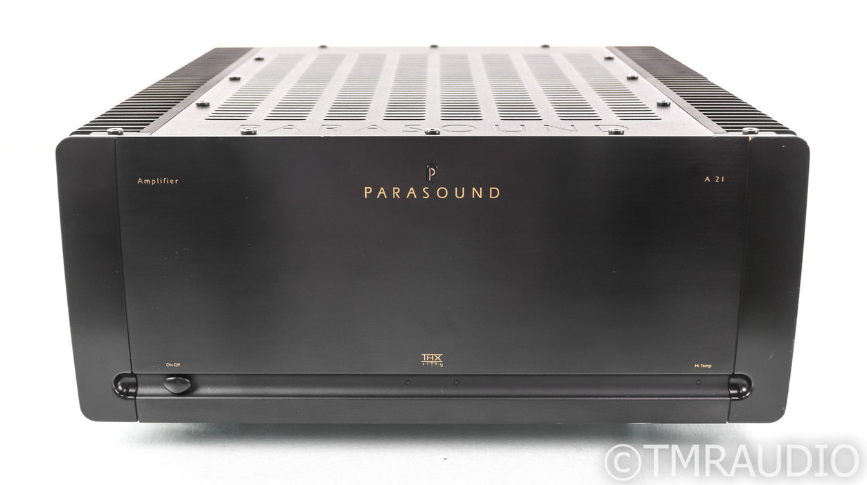 Parasound Halo A 21 Stereo Power Amplifier; A21; Black