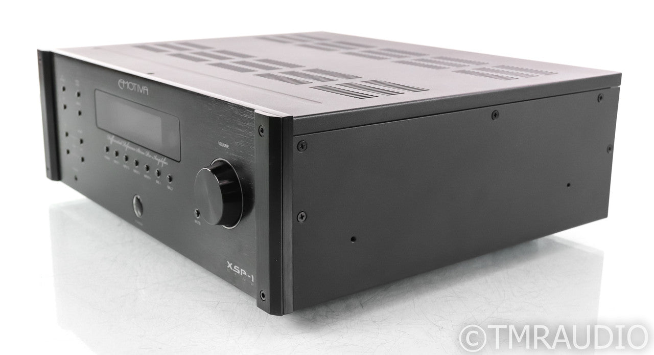 Emotiva XSP-1 Gen 2 Stereo Preamplifier; Remote; MM / MC Phono; Black; XSP1