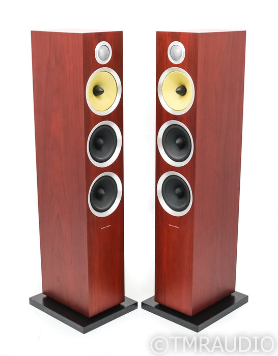 B&W CM8 S2 Floorstanding Speakers; CM8S2; Rosenut Pair