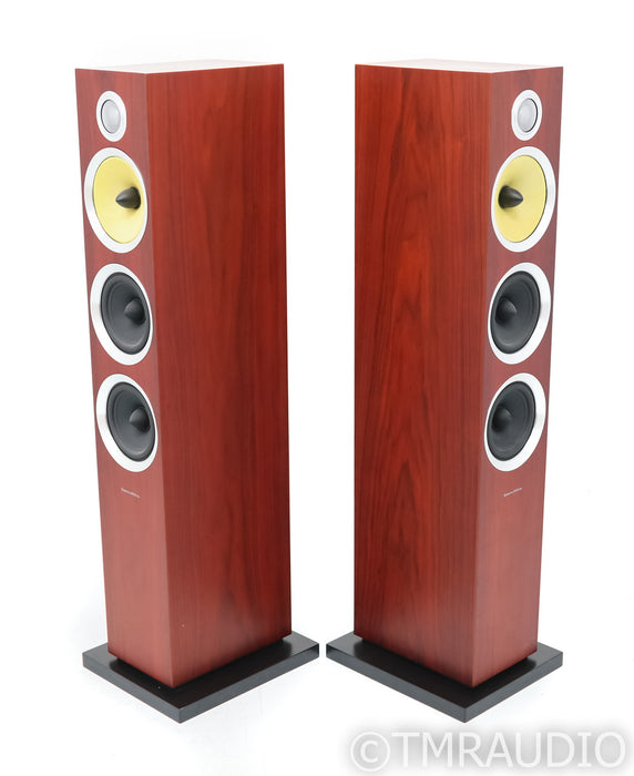 B&W CM8 S2 Floorstanding Speakers; CM8S2; Rosenut Pair