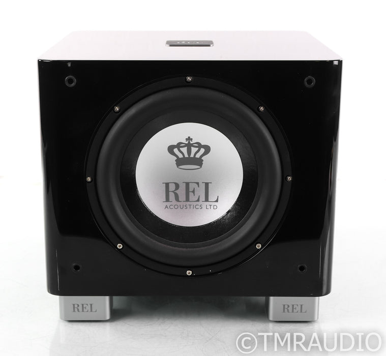REL T9/X 10" Powered Subwoofer; Gloss Black; T9X