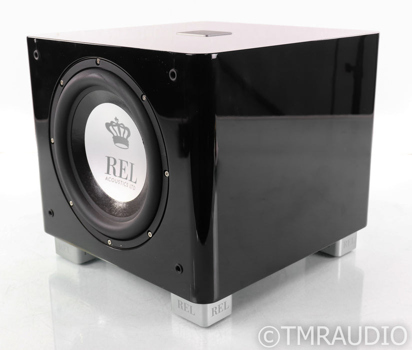REL T9/X 10" Powered Subwoofer; Gloss Black; T9X