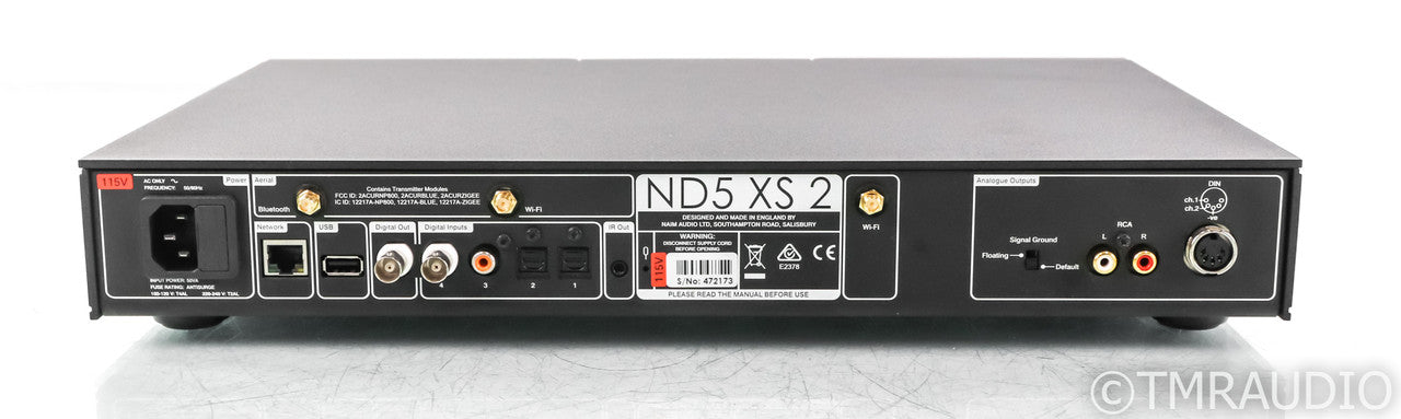 NAIM ND5 XS 2 Network Streamer; ND5XS2; Black