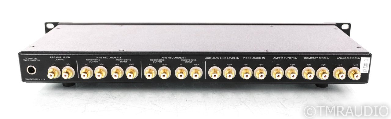 Threshold Model FET ten/hl Stereo Preamplifier; fettenhl; Black