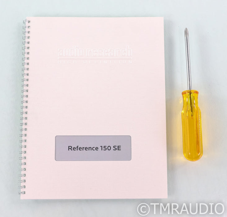 Audio Research Reference 150 SE Stereo Tube Power Amplifier; REF150SE; Silver