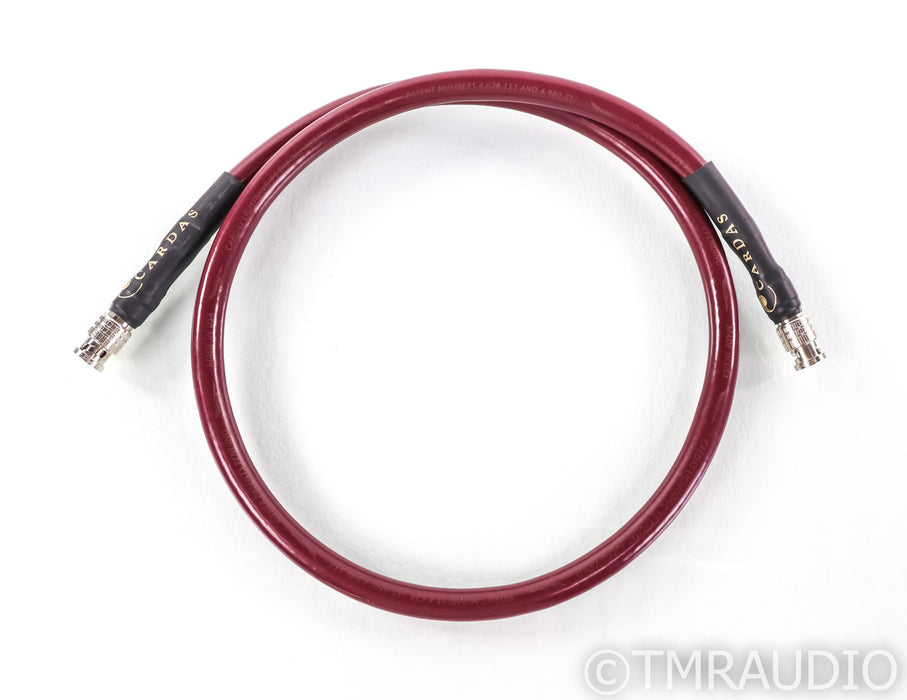 Cardas Lightning 15 BNC Cable; 1m Digital Interconnect