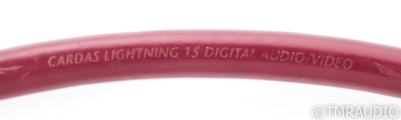 Cardas Lightning 15 BNC Cable; 1m Digital Interconnect