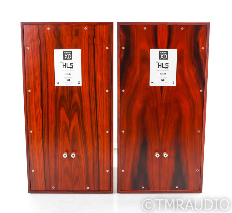 Harbeth Super HL5 Plus XD Bookshelf Speakers; Rosewood Pair; Matched Set