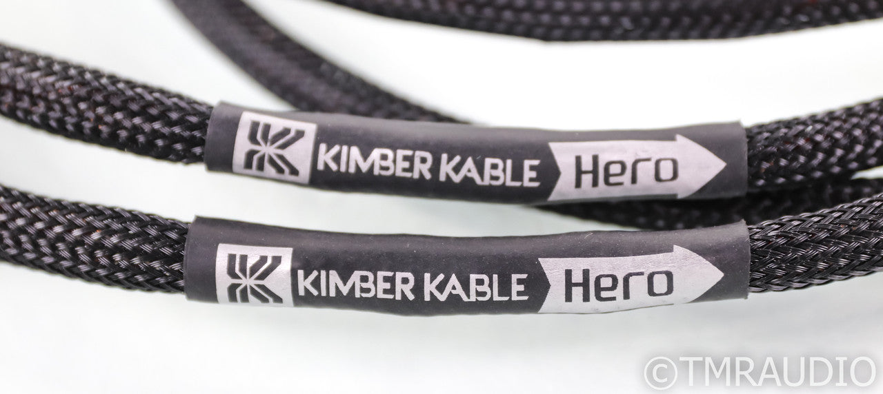 Kimber Kable Hero XLR Cables; 1m Pair Balanced Interconnects