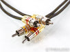 Kimber Kable TAK Cu RCA Phono Cables; 1m Pair Tonearm Interconnects