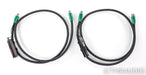 AudioQuest Earth XLR Cables; 1.5m Pair Balanced Interconnects; 72v DBS