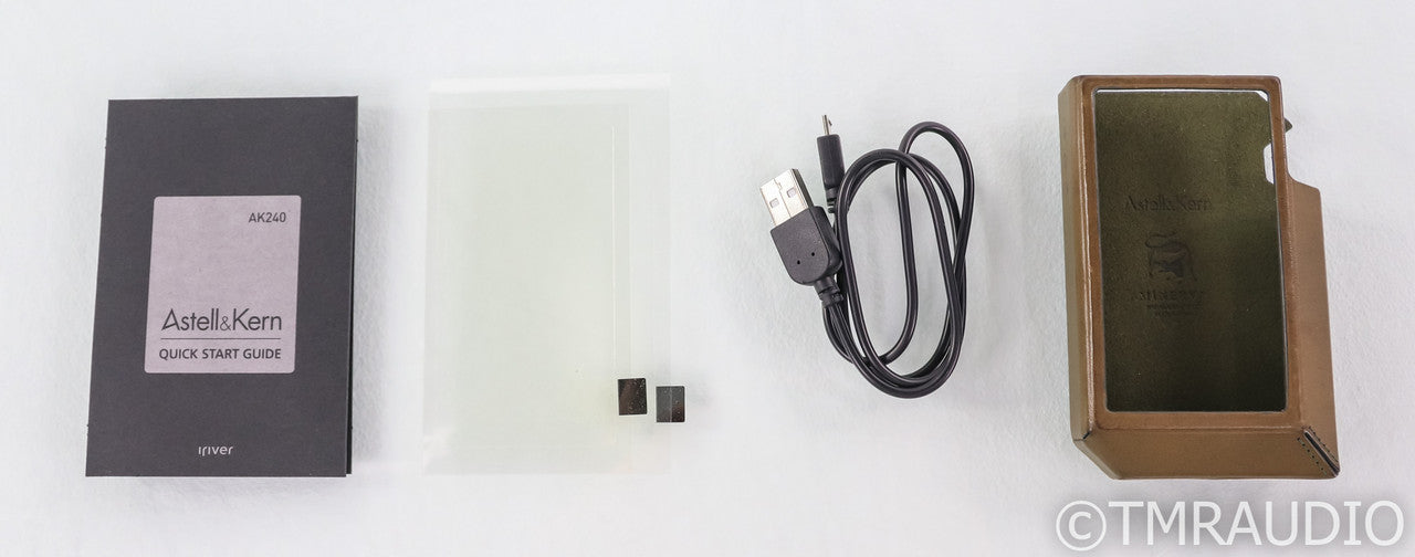 Astell & Kern AK-240 Native DSD Portable Music Player; 256GB; AK240; Black