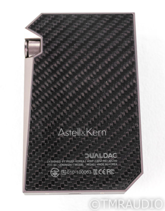 Astell & Kern AK-240 Native DSD Portable Music Player; 256GB; AK240; Black