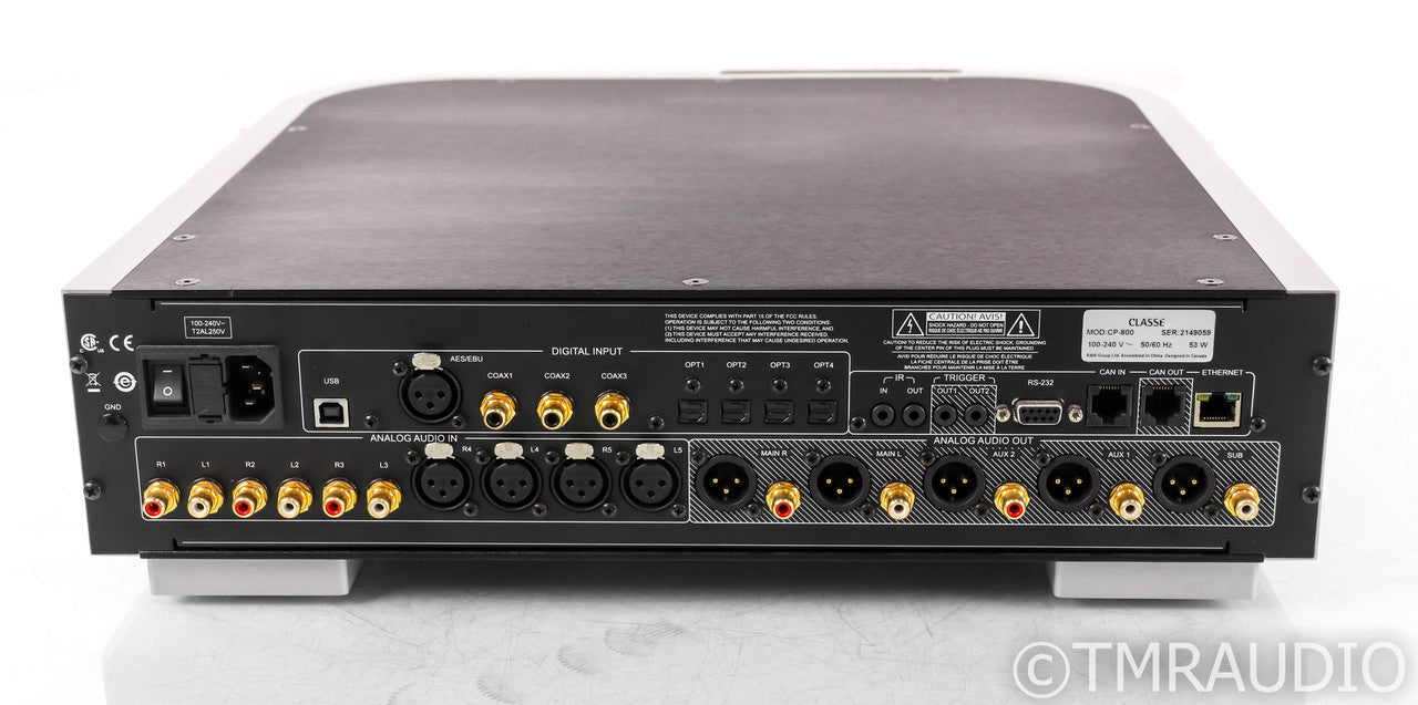 Classe CP-800 Stereo preamplifier; CP800; Remote; silver