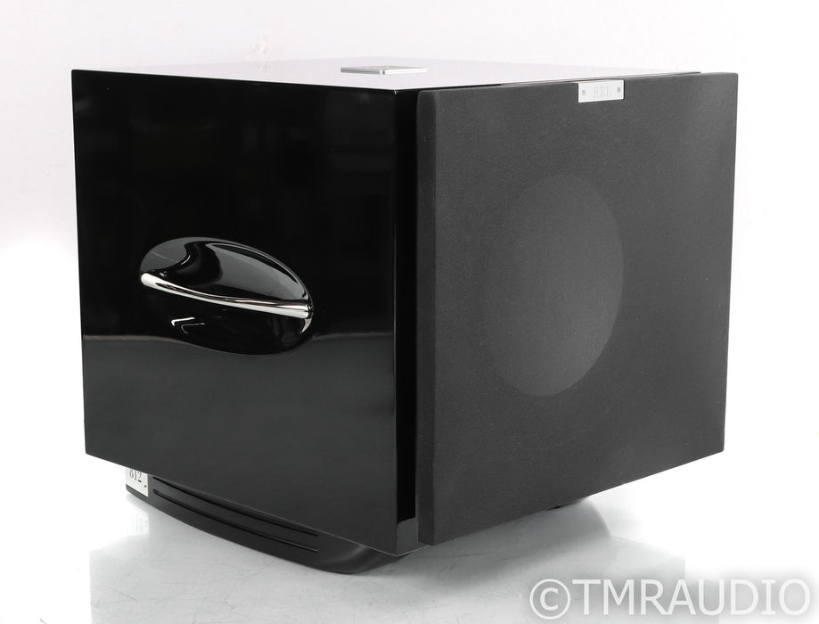 REL S/812 12" Powered Subwoofer; S812; Gloss Black (Open Box)