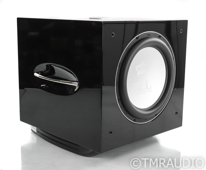 REL S/812 12" Powered Subwoofer; S812; Gloss Black (Open Box)