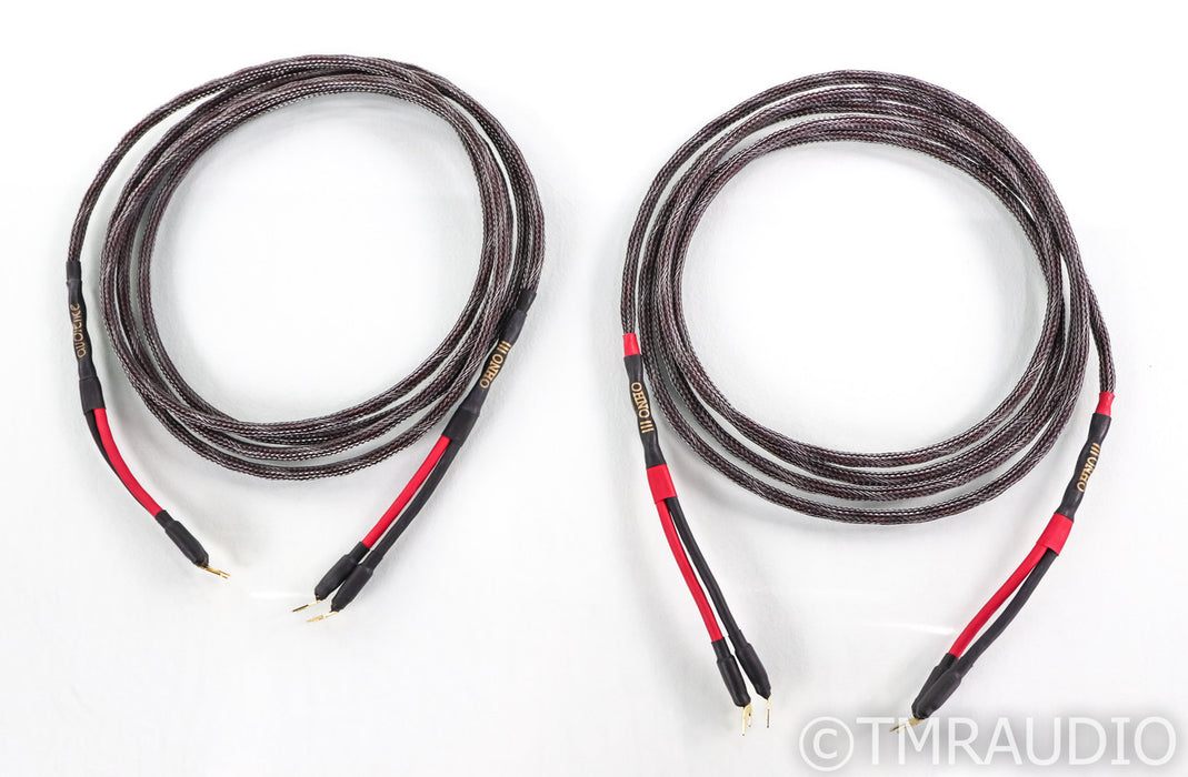 Audience OHNO III Speaker Cables; 3.5m Pair