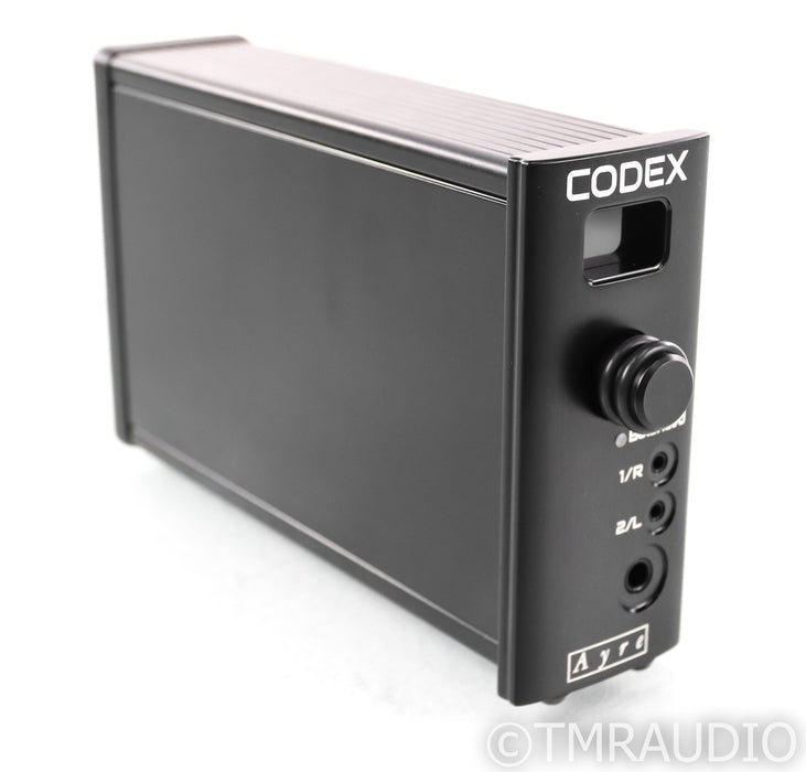 Ayre Codex Headphone Amplifier / DAC; D/A Converter; Black