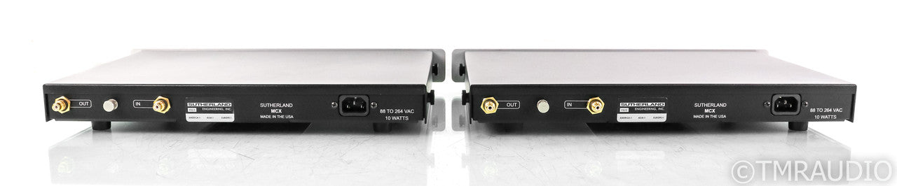 Sutherland MCX Moving Coil Phono Preamplifier; Dual Mono MC Phono Stage