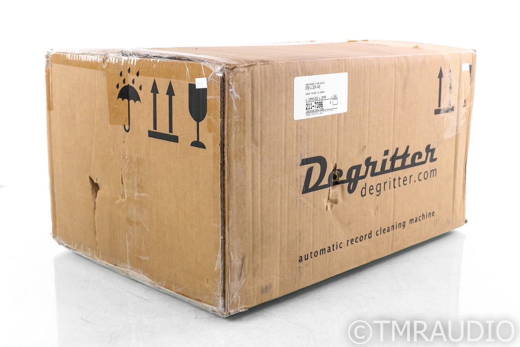 Degritter Ultrasonic Record Cleaner; Silver (New)