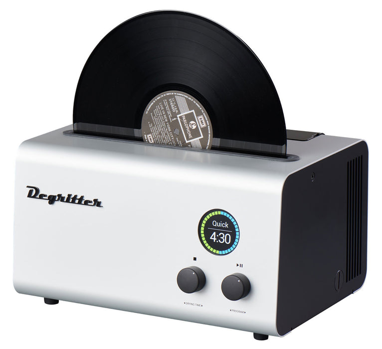 Degritter Ultrasonic Record Cleaner; Silver (New)