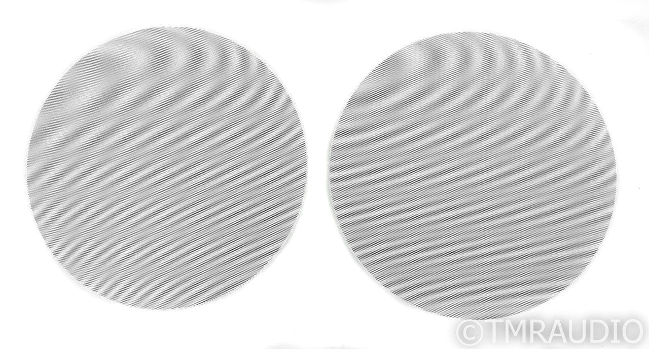 Martin Logan MC 8 In-Ceiling Speakers; Black Pair w/ White Grills