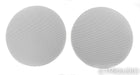 Martin Logan MC 8 In-Ceiling Speakers; Black Pair w/ White Grills