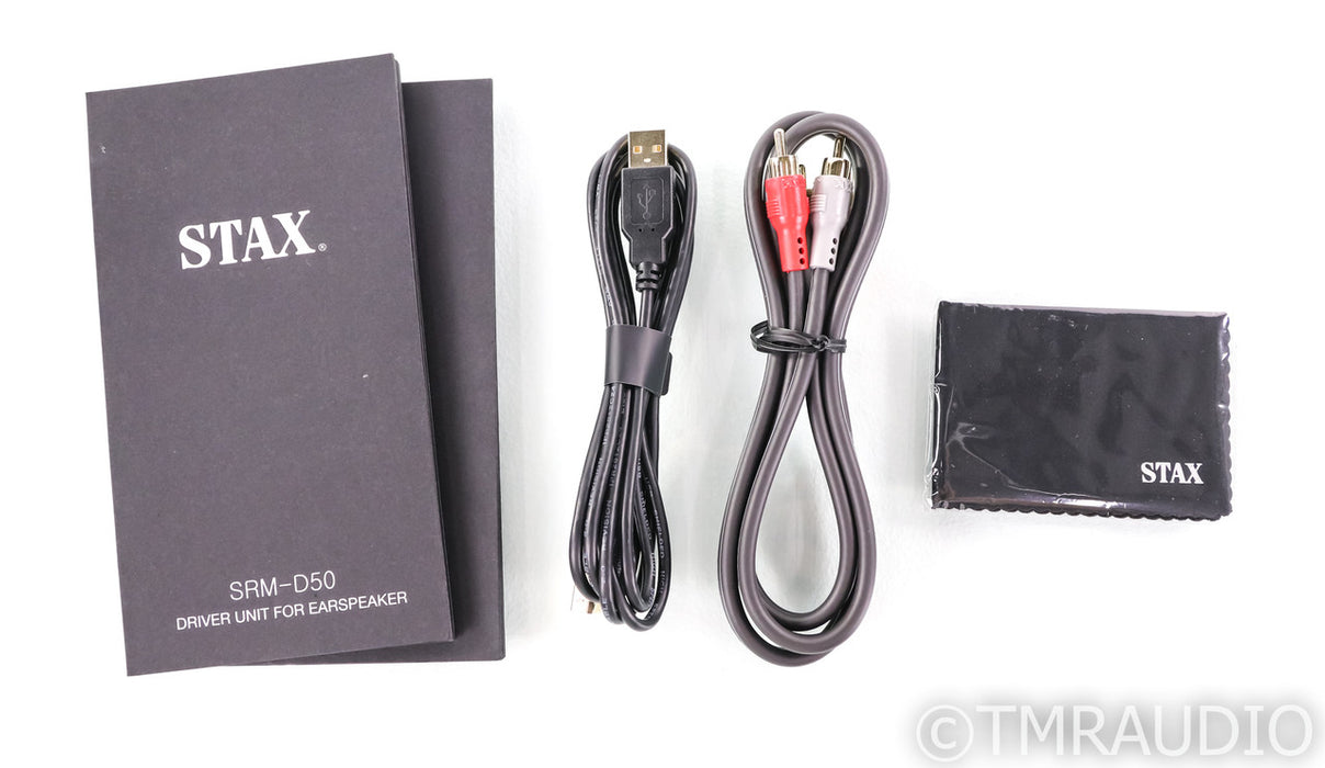 Stax SRM-D50 Electrostatic Headphone Amplifier; DAC; USB; SRMD50